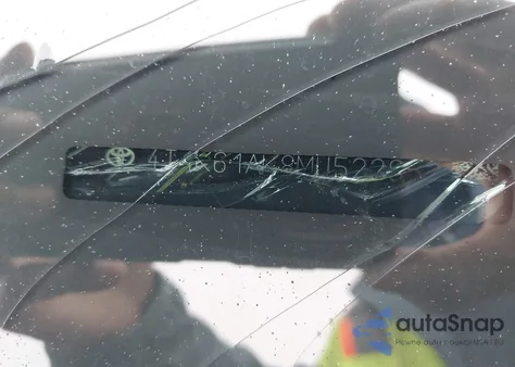 2021 Toyota Camry Xse z USA, uszkodzony, nr VIN 4T1K61AK8MU522852